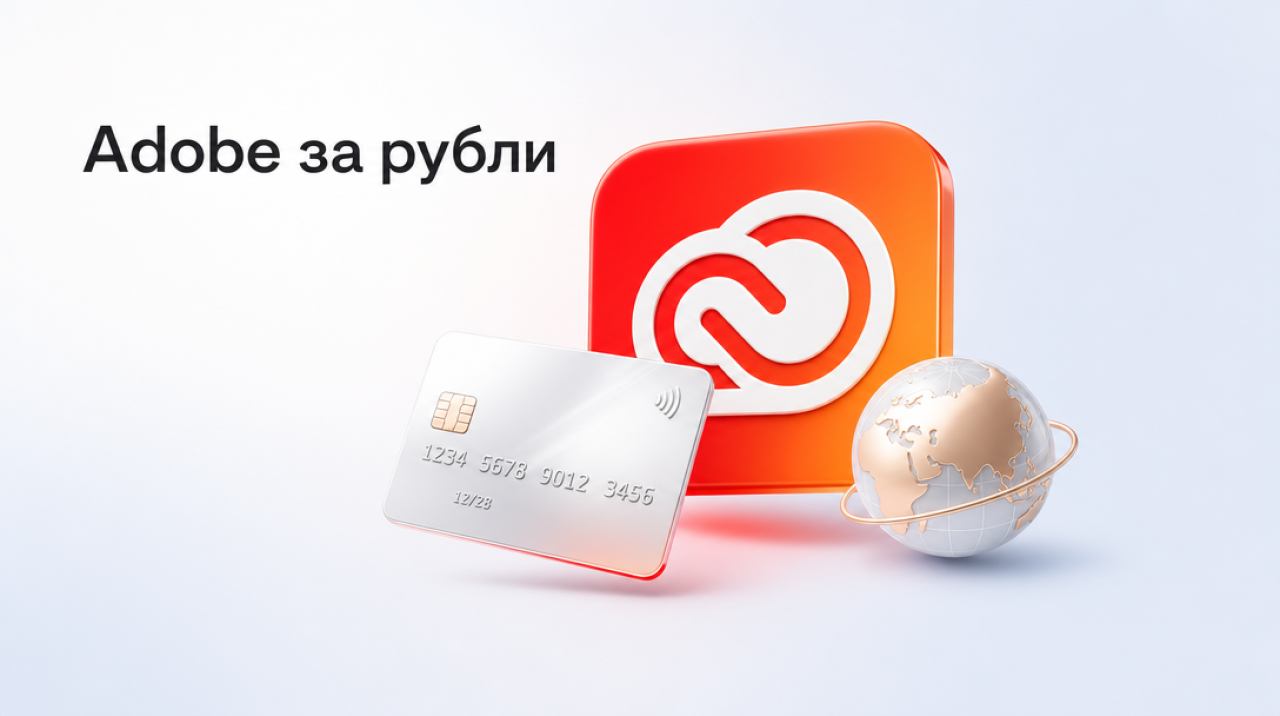 Как оплатить Adobe Creative Cloud из России в 2026 — все способы