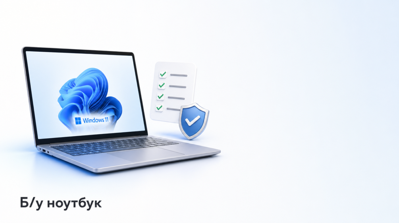 Купили б/у ноутбук на Авито — что делать с Windows: чек-лист 2026
